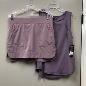 Kyodan skort with coordinating top